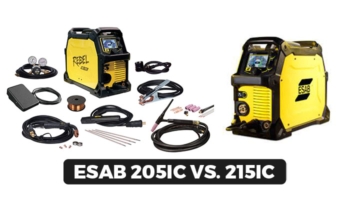 ESAB 205ic vs 215ic (Pros & Cons, Difference)